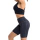 thumbnail image 2 of "Absorción del sudor unisex transpirable moda deportes ejercicio Pantalones cortos gimnasio Yoga Trunks, Hemp gray M", 2 of 8