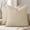 Beige134, variant on Tuvgenk Throw Pillow Covers 18x18 Floral Decorative Pillow Covers for Couch Sofa, Bohemian Print Short Plush Cushion Case Set of 2 Beige