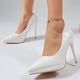 thumbnail image 2 of Tacones Altos de las Mujeres Punteados Del Dedo Del Pie de Cuero Patente Tacones Versátiles para Zapatos Casuales de las Mujeres Desgaste de Oficina Y Eventos Nocturnos, 2 of 9