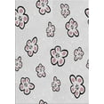 thumbnail image 1 of Ahgly Company Indoor Rectangle Patterned Off-White Novelty Area Rugs, 5' x 7', 1 of 6