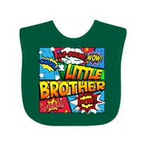 Inktastic Little Brother Comic Book Boys Baby Bib