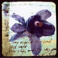 thumbnail image 2 of Open Journey 20x20 Black Ornate Wood Framed with Double Matting Museum Art Print Titled - Blooming Purple II, 2 of 4