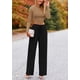 thumbnail image 5 of Conjunto de Dos Piezas para Mujer PRETTYGARDEN Top Corto y Pantalones de Pierna Ancha M, 5 of 8