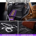 thumbnail image 3 of Large Dog Car Seat,PU Leather Back Seat Extender for Dogs,Waterproof Dog Seat Cover for Backseat, Pet Bed for Car Hammock, 3 of 12