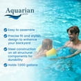 thumbnail image 3 of Aquarian Phoenix 21' x 52" Steel Frame DIY 6- to 8-Person Above Ground Pool, 3 of 8