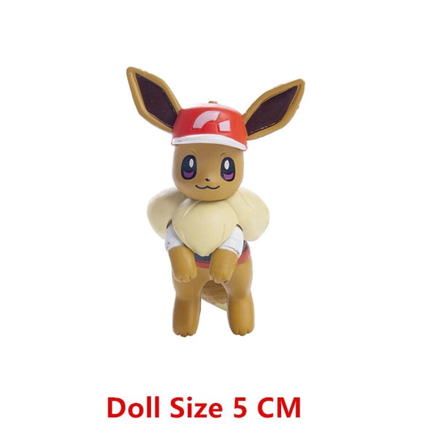 Figuras de acción de Pokémon, Pikachu, Eevee, Charizard, Mewtwo, modelo de colección, monstruo de bolsillo, juguetes de cumpleaños para niños, Gi