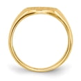 thumbnail image 2 of Bague Signet en Or Jaune 14K, 2 of 5