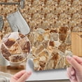 thumbnail image 2 of Yeetfub Peel And Stick 3d Wall Tiles Clearance Imitation Wood Grain Tile Stickers Retro Brick Pattern Floor Stickers Home Decoration Self-Adhesive DIY Wall Stickers, 2 of 7