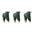 thumbnail image 1 of Sonducket Gimnasio Verano Mujeres Yoga Shorts Niñas Ciclismo Fitness Cintura alta Levantamiento de glúteos Deportes Pantalones cortos Type1 NO1, 1 of 6