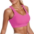 thumbnail image 1 of Women High‑Support Seamless Sports Bra with Wide Straps and Full Coverage for Comfort and Performance, 1 of 4