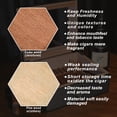 thumbnail image 6 of Cigar Humidor, Jasfuren Glass Top Cedar Cigar Box with Front Digital Hygrometer, Humidifier Gel & Divider, Desktop Humidor Case Hold 25-50 Cigars, 6 of 6