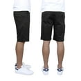 thumbnail image 5 of Mens 5-Pockets Flex Stretch Cotton Chino Shorts (2-Pack), 5 of 7