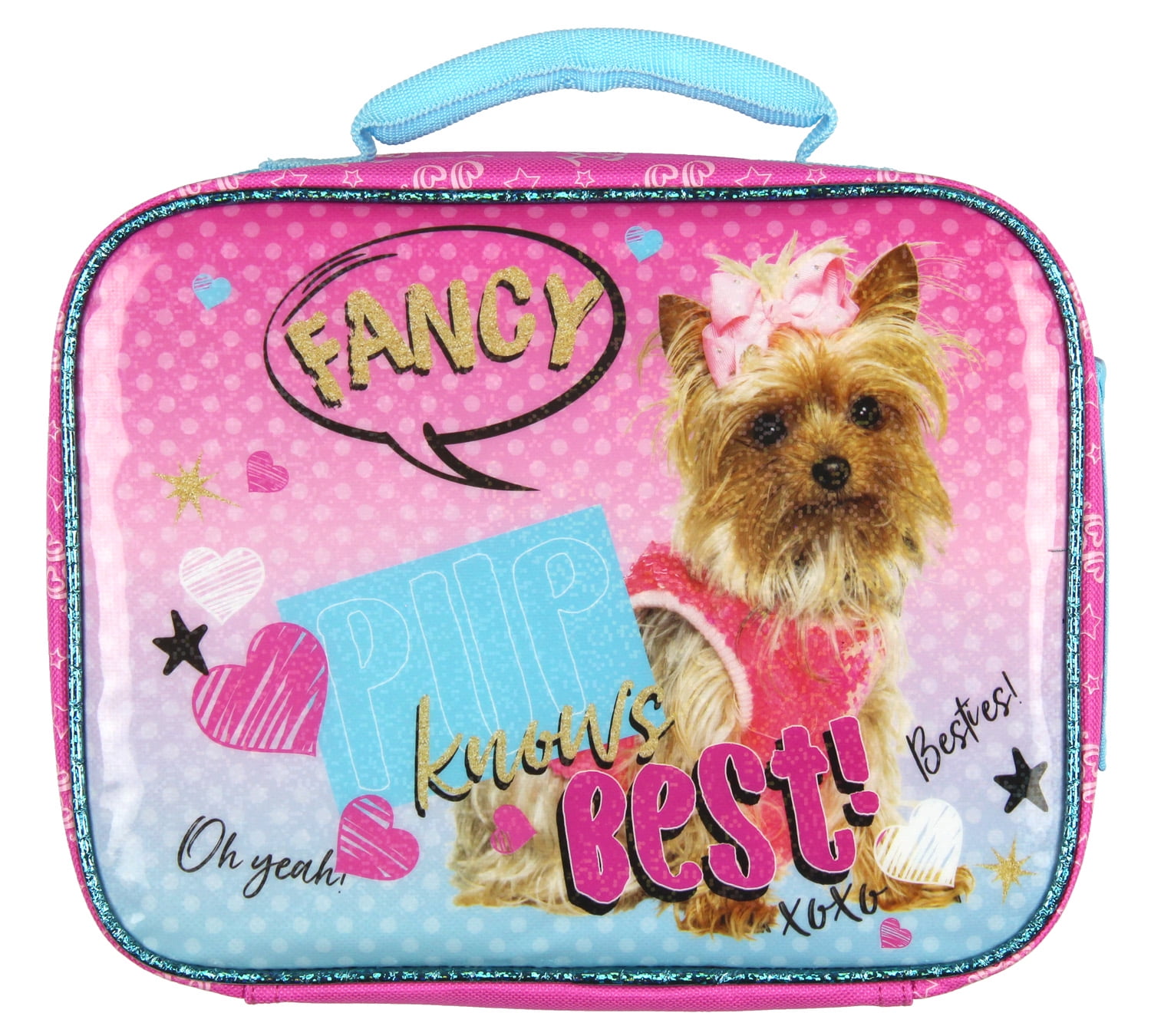 Jojo Siwa You Glow Girl Soft Kit Insulated Lunch Box Cooler 10"