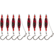 thumbnail image 1 of 4 Uds. Aparejos Flotantes para Bagre Bobbers Pesca Alta Flotabilidad () Rojo, 1 of 4
