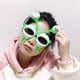 thumbnail image 3 of Sonducket Accesorios para fotos, gafas de sol de ojos grandes, protector solar de plástico, gafas de cumpleaños de moda, gafas portátiles Lentes Verde, 3 of 6