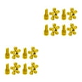 thumbnail image 4 of Guardoinrt 4pieces High Torsion And Stress Resistance Motorcycle Fixed Screws For Efficient Performance gold 2Set, 4 of 6