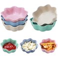 thumbnail image 1 of Wheat Straw Fiber Seasoning Dish, Portable Mini Sauce Dish with Non-Slip Bottom, Perfect for Outdoor Gatherings, 1 of 8