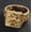 Golden Chinese Dragon Ring, variant on Mens Womens Copper Ring Carved Dragon Pattern Electroplated Fashion Jewelry Geometric Skull Ring Neutral Band Ring for Him or Her