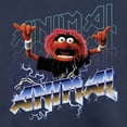 thumbnail image 2 of Men's The Muppets Animal Metal Sweatshirt Navy Blue 2X Large, 2 of 4