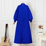 Solid Loose Sheer Blouses for Women High Neck Long Sleeves Patchwork Ruffles Folds Elegant Blouse Female Clothing