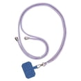 thumbnail image 3 of Neck Mobile Phone Lanyard Universal Phone Lanyard Patch Nylon Patch Phone Lanyard Adjust Straps Net Red Fashion Mobile Phone Lanyard Hanging Neck Safe and Lost Fixed Card, 3 of 5
