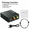 thumbnail image 2 of Optical Coaxial Toslink Digital to Analog Audio Converter Adapter RCA 3.5mm L/R, 2 of 8