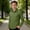Green, variant on Liyamei Boys Long Sleeve Button Down Shirt Casual Linen Blend Classic Fit Comfortable Top For School And Daily Wear Boys Button Down Shirts Size 5-6 Years