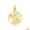 Yellow Gold, variant on 10K White Gold Afro-Brazilian Deity Oxalá Orisha (PENDANT ONLY)