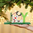 thumbnail image 5 of Ayieyill 6 Christmas Table Decorations Signs, Merry Wooden Christmas Table Decor Holidays Centerpiece, 5 of 8
