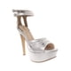 thumbnail image 4 of Sandalias Angelina color plata con plataforma 25.5 Dorothy Gaynor Sandalias Angelina color plata con plataforma 25.5, 4 of 6