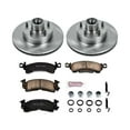 thumbnail image 3 of Power Stop Front Stock Replacement Brake Pad and Rotor Kit KOE2580, 3 of 8