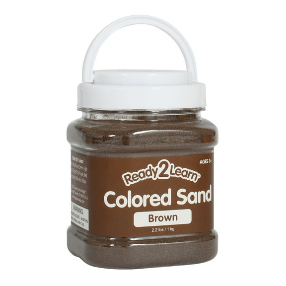 CE-10102 - Colored Sand - Brown - 2.2 lbs by Learning Advantage