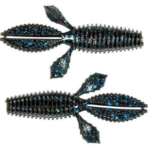 Z-Man TBUGZ-278PK6 Bloodworm 2.75" Soft Plastic Fishing Sinkbait Lure 6-Pack