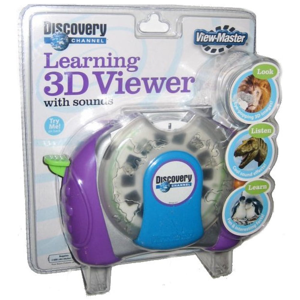 FisherPrice ViewMaster Discovery Channel 3D Learning Viewer w/ Sounds