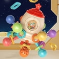 thumbnail image 3 of Pelota de dentición para recién nacidos, juguete masticable relajante con chicle, actividades sensoriales de agarre, pelota de dentición para bebé, 3 of 13