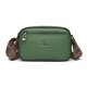 thumbnail image 1 of Bolsa bandolera de cuero genuino de hombro de mujer con correa ancha para el trabajo (verde) JShteea Para Estrenar, 1 of 9