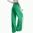 thumbnail image 4 of UAYOTSE Girl's Athletic Track Pants Wide Straight Leg Pants Fitness Clothing,Sizes 9-10 Years, 4 of 5