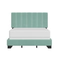 thumbnail image 4 of Reece Channel Stitched Upholstered Queen Bed, Caribbean Green, by Hillsdale Living Essentials, 4 of 21