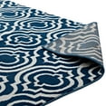 thumbnail image 5 of Modway Frame Transitional Moroccan Trellis 8x10 Area Rug in Moroccan Blue and Ivory, 5 of 7