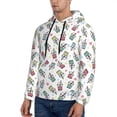 thumbnail image 3 of Xecao Milk Tea Pattern Men's Adult Pullover Hoodie,Hooded Sweatshirt-4X-Large, 3 of 7