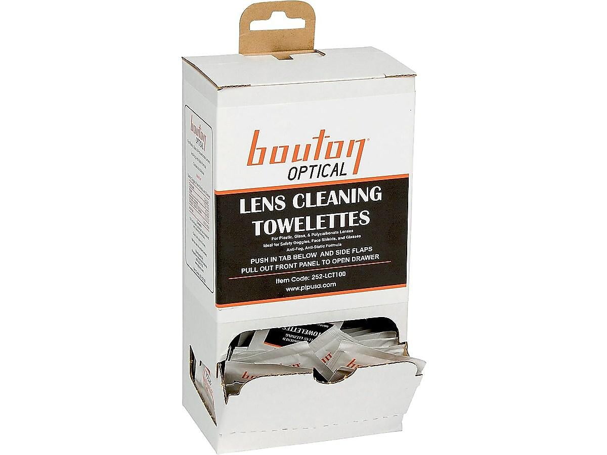 Bouton Optical Lens Cleaning Towelettes 100/Box (252LCT100) 560727