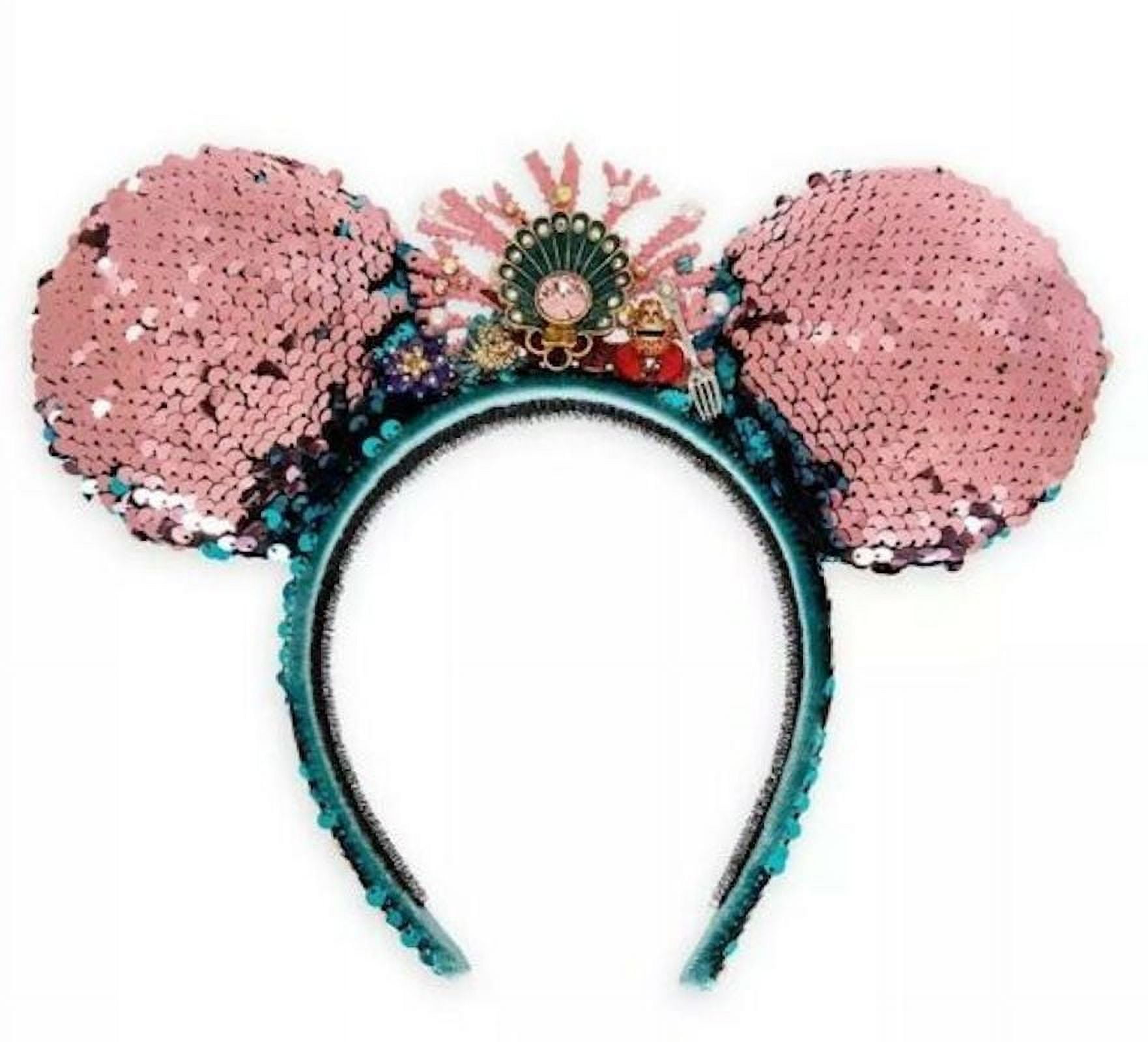 Disney Little Mermaid Sequin Ear Headband Limited Betsey Johnson