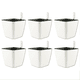 thumbnail image 1 of Kit 6 Maceta Autorregable Smart Garden RA1313 Blanco Mate, 1 of 6