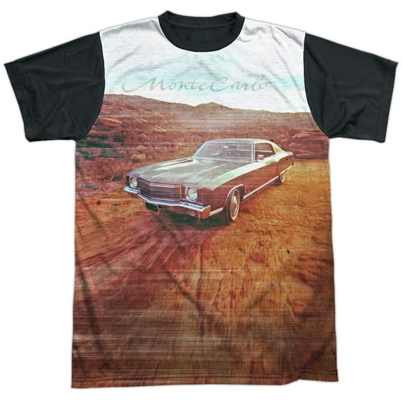 Chevrolet Monte Carlo Old Photo Unisex Adult Halloween Costume Sublimated T Shirt