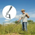 thumbnail image 6 of Professional Weeding Hoe Tool With Extendable Long Handle Stainless Steel Gardening Shovel Scraper for Yard Lawns Patio, 6 of 9