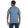 thumbnail image 2 of Hanes TAGLESS Men`s T-Shirt - Best-Seller, XXL, Stonewashed Blue, 2 of 4