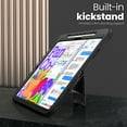 thumbnail image 4 of ShieldFlex for iPad Pro 13 Inch Case M4 (2024) with Pencil Holder, Heavy Duty Shockproof Rugged Stand Cover,Black, 4 of 9