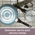 thumbnail image 4 of Farberware Dishwasher Safe 15 Piece Nonstick Pots and Pans Set, Aqua, 4 of 11
