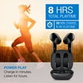 thumbnail image 4 of iLive Truly Wireless Active Noise Canceling Earbuds with Charging Case, Black, IAEBTNQ102B, 4 of 17