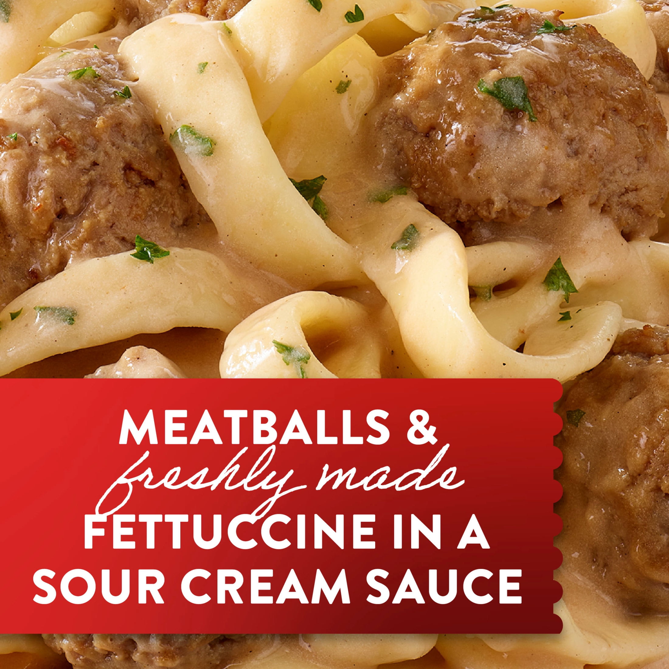 Stouffer’s Swedish Meatballs, Single Serve, Frozen Pasta, Single Frozen Meals 11.5 oz